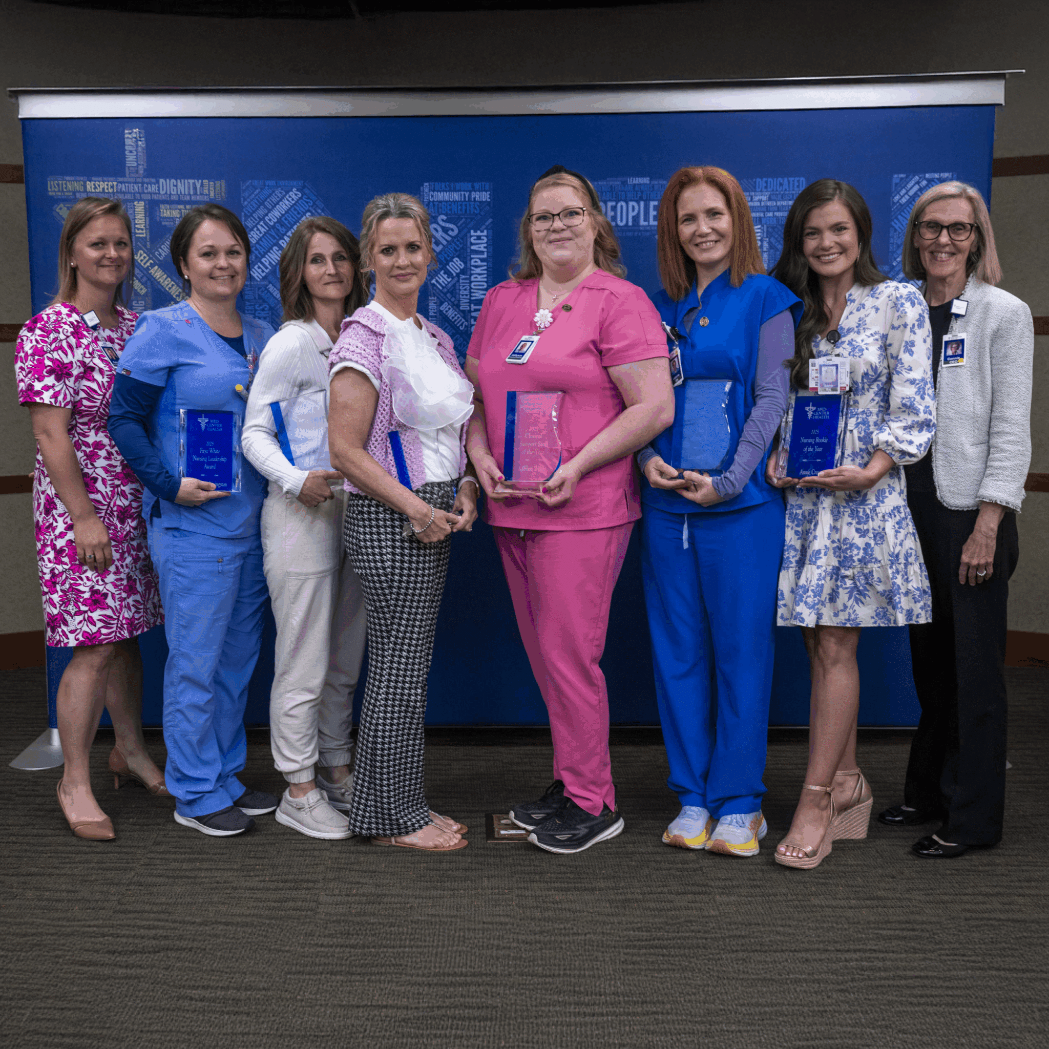 Med Center celebrates nursing awards – Med Center Health
