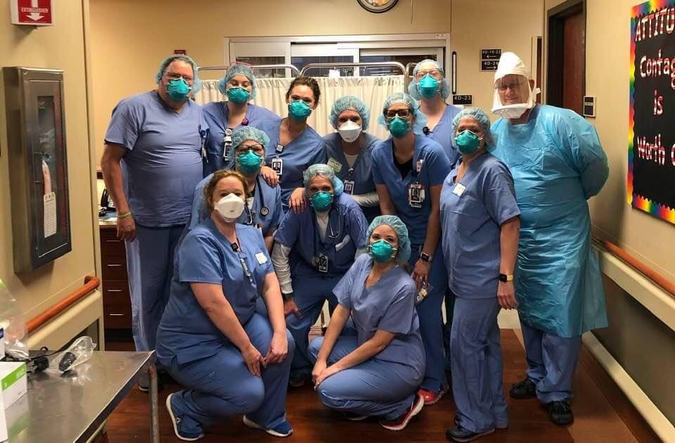 COVID-19 Unit team – Med Center Health