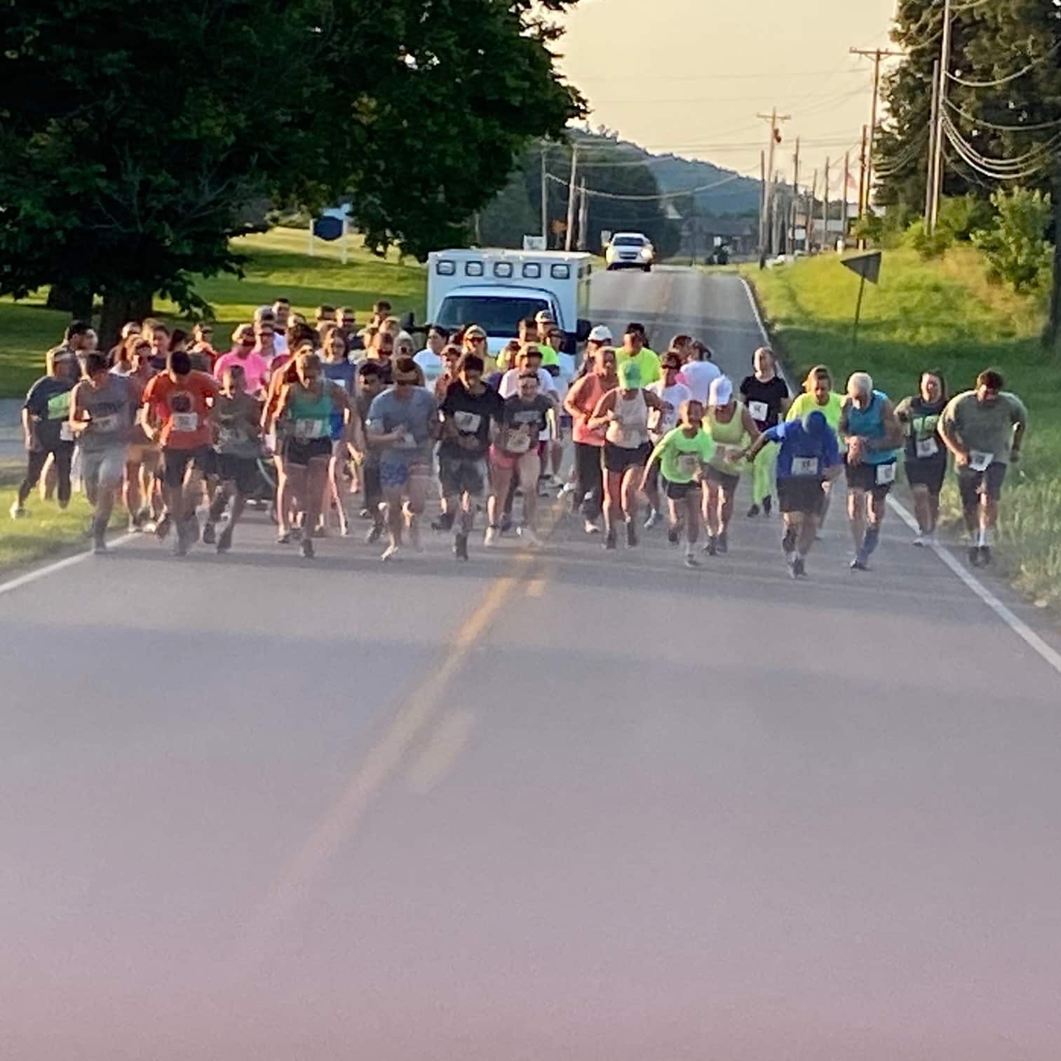 Foothills Festival Glow Run Med Center Health