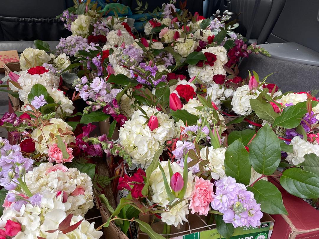 Flowers brighten ICU Med Center Health
