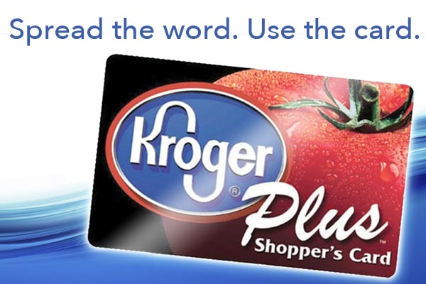 Spread the word. Use the card. Kroger Plus Shopper's Card.