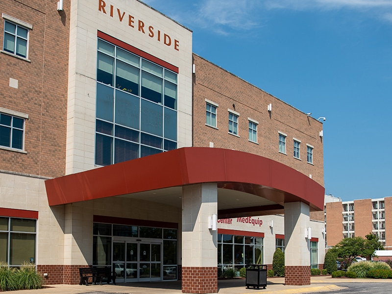 Riverside building