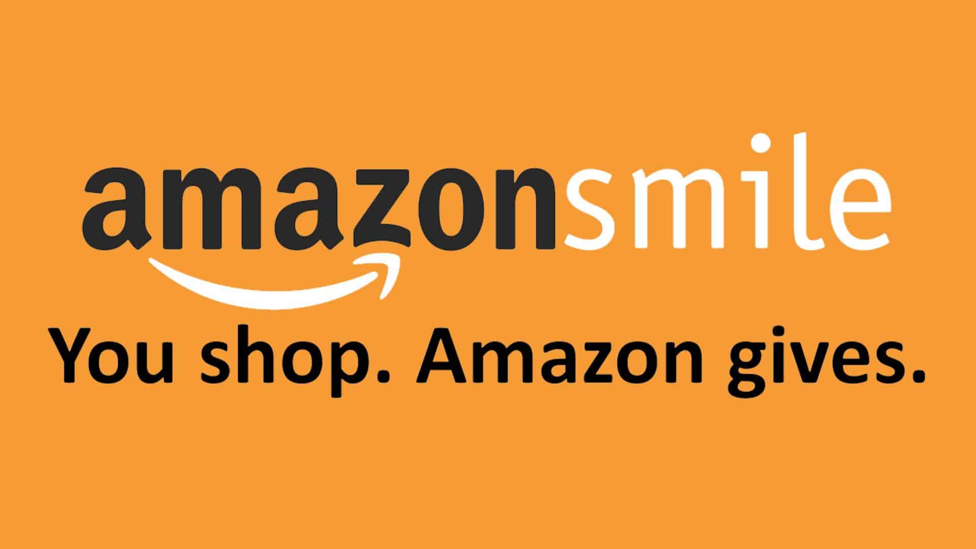 AmazonSmile. You shop. Amazon gives.